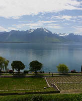 Lac Lman vue de Lausanne