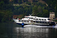 Hydrofoil sur le lac maggiore