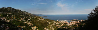 Monaco vue de la Turbie